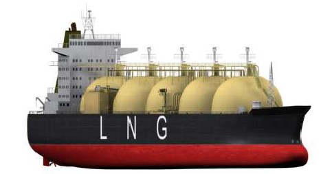 LNG carrier moss tanks 